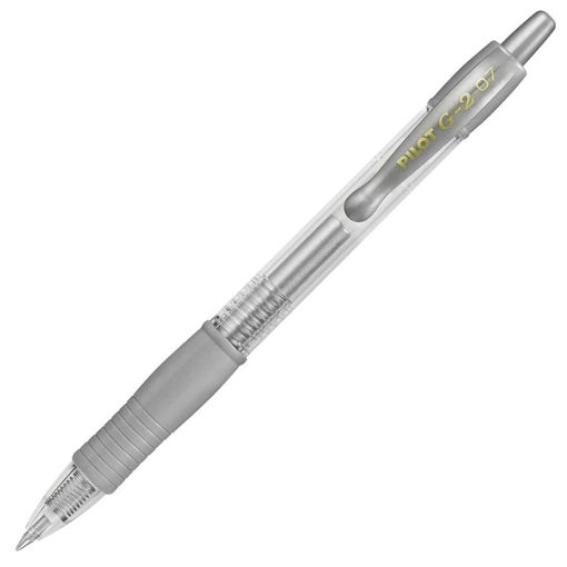 Picture of G-2 ROLLERBALL SILVER PEN 0.7MM